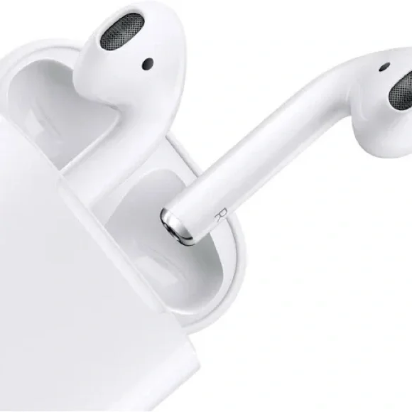 Apple White Earbud Headphones AirPod 2 - Picture 2 of 4
